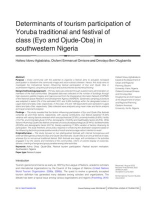  Eyo ni Ile Oba: An Expressionistic Journey Through Yoruba Lineage and Identity