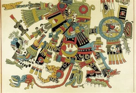  The Codex Borgia, A Kaleidoscope of Cosmic Storytelling and Vivid Mesoamerican Ritual!