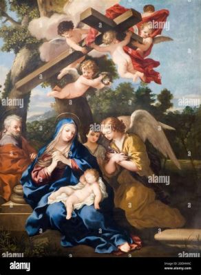  The Holy Family with Angels : ศิลปะบาโรกที่ล้นด้วยความศักดิ์สิทธิ์และสีสันสดใส